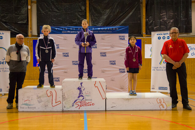 Podium Benjamines 1